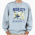 Beer City Baseball Fan Show Your Team T-Shirt - Custom Art Print Men Women - T-Shirt, Sweatshirt, Hoodie