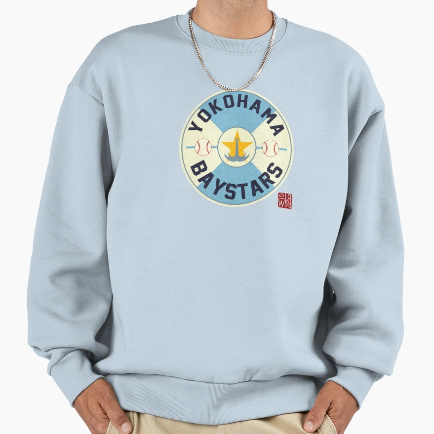 Yokohama Baseball Sweatshirt - Aesthetic Graphic Men Women - T-Shirt, Sweatshirt, Hoodie