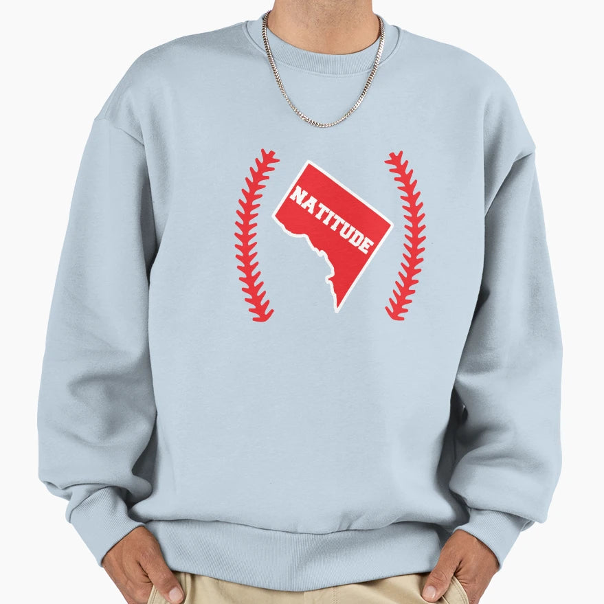 Natitude Dc Sweatshirt - Minimalist Print Men Women - T-Shirt, Sweatshirt, Hoodie
