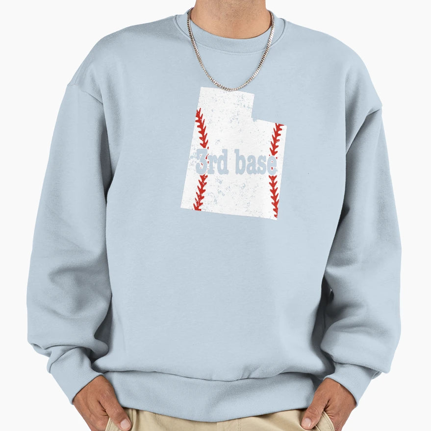 3Rd Base Baseball Utah 3Rd Base T-Shirt - Novelty Apparel Men Women - T-Shirt, Sweatshirt, Hoodie