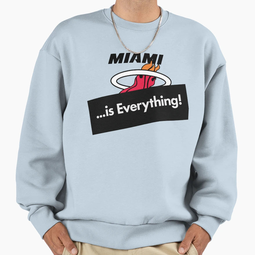 Miami Heat Love Sweatshirt - Streetwear Style Men Women - T-Shirt, Sweatshirt, Hoodie