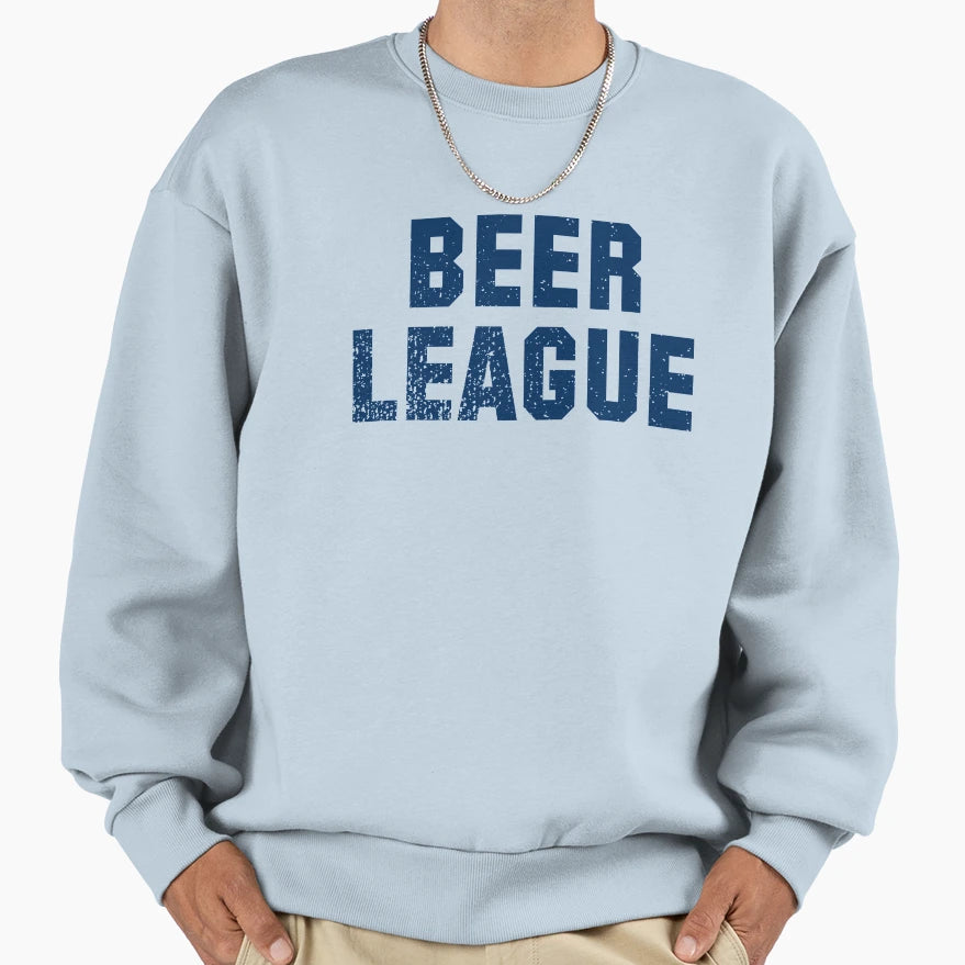 Beer League Hockey Sweatshirt - Custom Art Print Unisex - T-Shirt, Sweatshirt, Hoodie