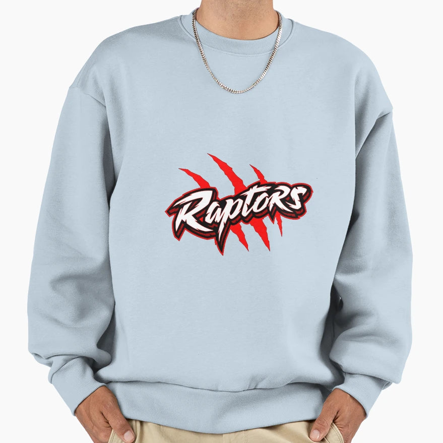 Raptors Aggressive Sweatshirt - Graphic Print Men Women - T-Shirt, Sweatshirt, Hoodie