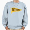 Pittsburgh Pennant Sweatshirt - Novelty Apparel Unisex - T-Shirt, Sweatshirt, Hoodie