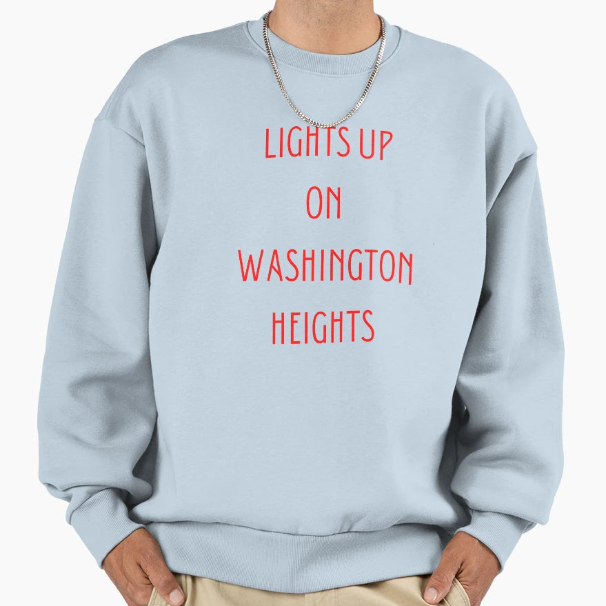 Lights Up Sweatshirt - Streetwear Style Men Women - T-Shirt, Sweatshirt, Hoodie