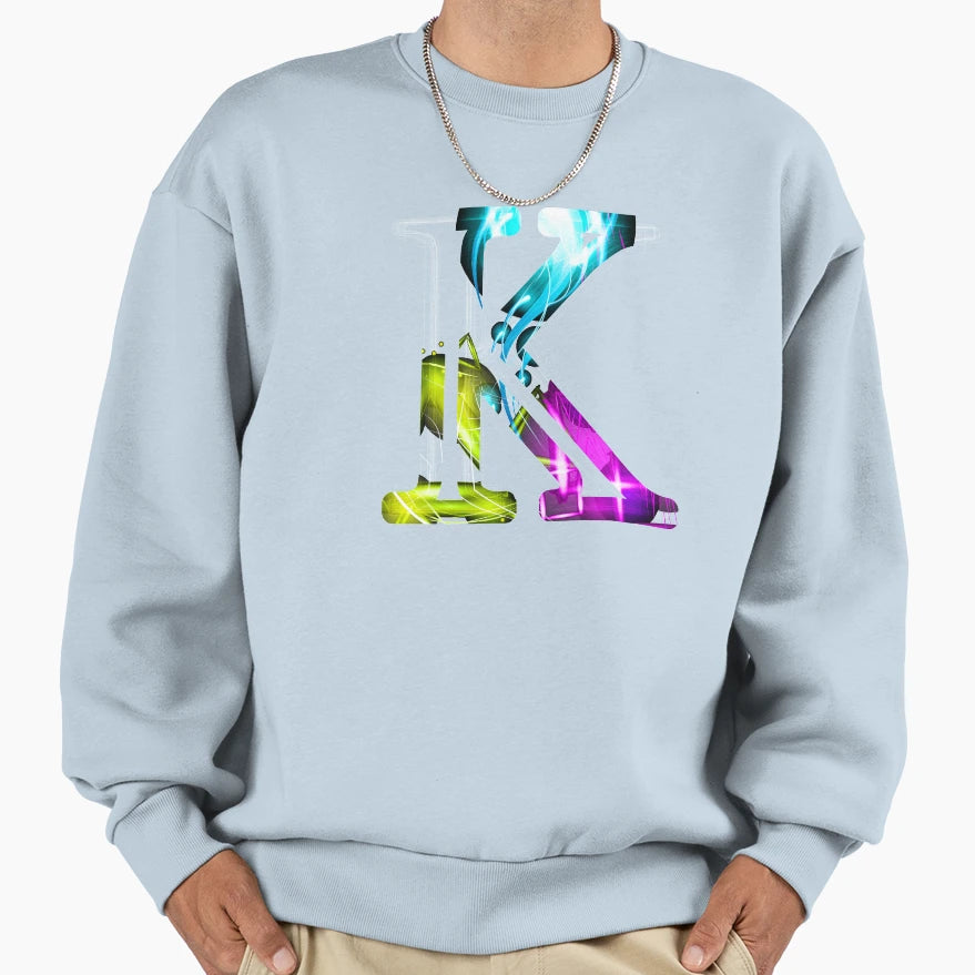 Letter K Sweatshirt - Fun Novelty Design Men Women - T-Shirt, Sweatshirt, Hoodie