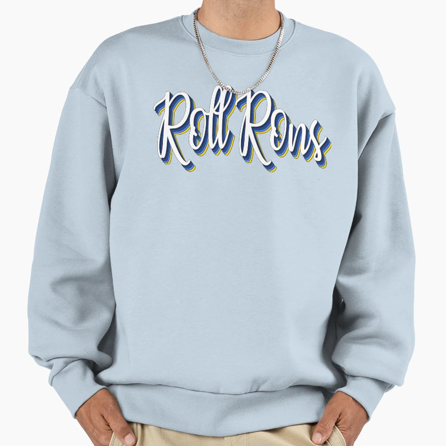 Roll Rons Bcc Hs Barons Sweatshirt - Aesthetic Graphic Unisex - T-Shirt, Sweatshirt, Hoodie