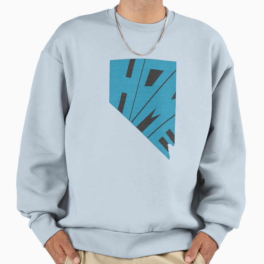 Nevada Home State Sweatshirt - Aesthetic Graphic for Adults - T-Shirt, Sweatshirt, Hoodie