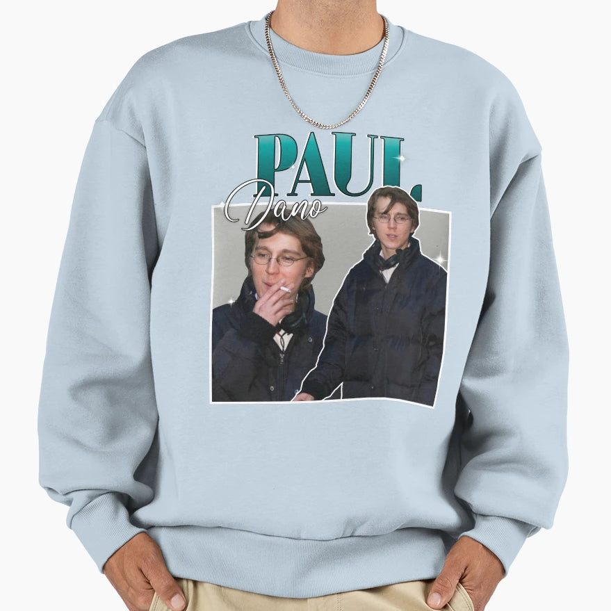 Paul Dano T-Shirt - Trendy Graphic for Adults - T-Shirt, Sweatshirt, Hoodie