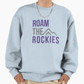 Roam Rockies Sweatshirt - Custom Art Print Men Women - T-Shirt, Sweatshirt, Hoodie