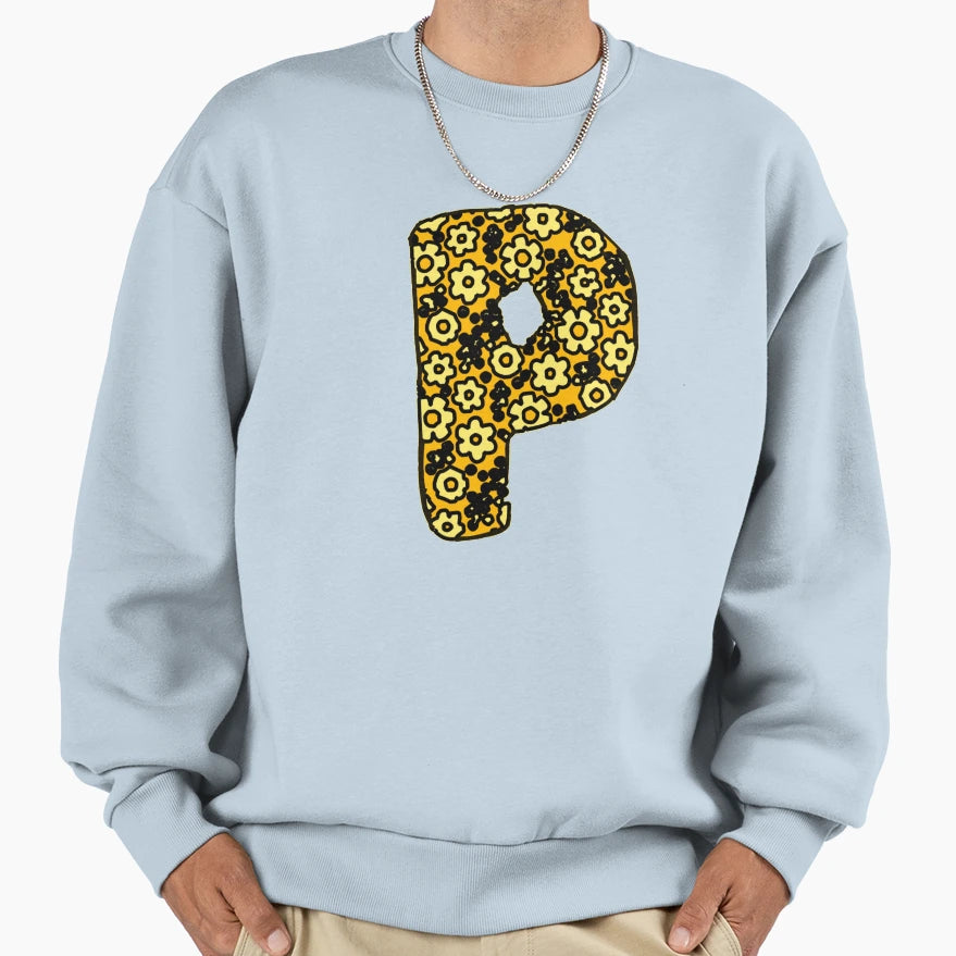P Collection Sweatshirt - Fun Novelty Design for Adults - T-Shirt, Sweatshirt, Hoodie