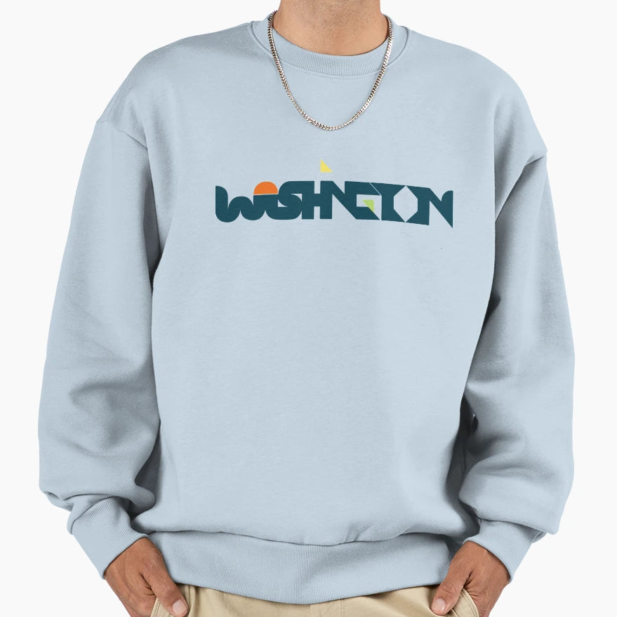 Modular Washington Sweatshirt - Unique Graphic for Adults - T-Shirt, Sweatshirt, Hoodie
