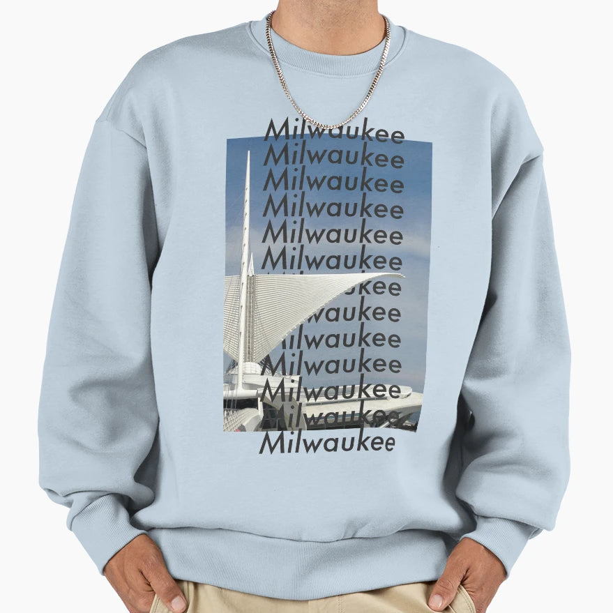 Milwaukee Milwaukee Sweatshirt - Trendy Graphic Men Women - T-Shirt, Sweatshirt, Hoodie