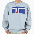 Toronto Flag Sweatshirt - Unique Graphic Men Women - T-Shirt, Sweatshirt, Hoodie