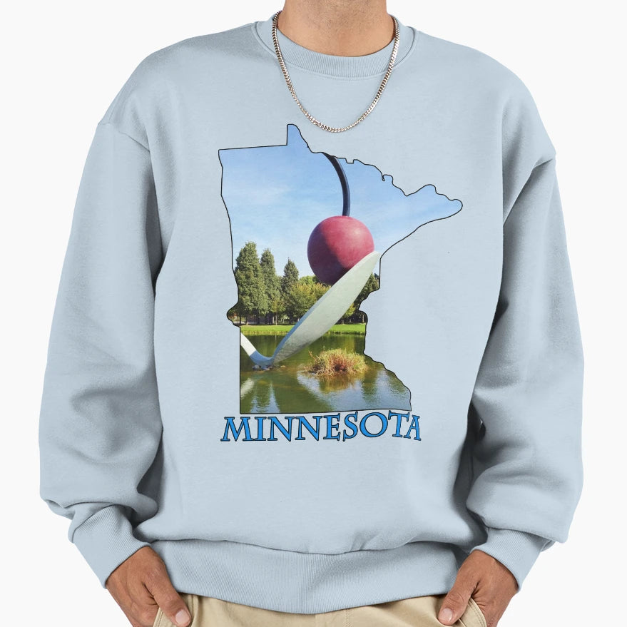 Minneapolis Minnesota Sweatshirt - Minimalist Print Unisex - T-Shirt, Sweatshirt, Hoodie