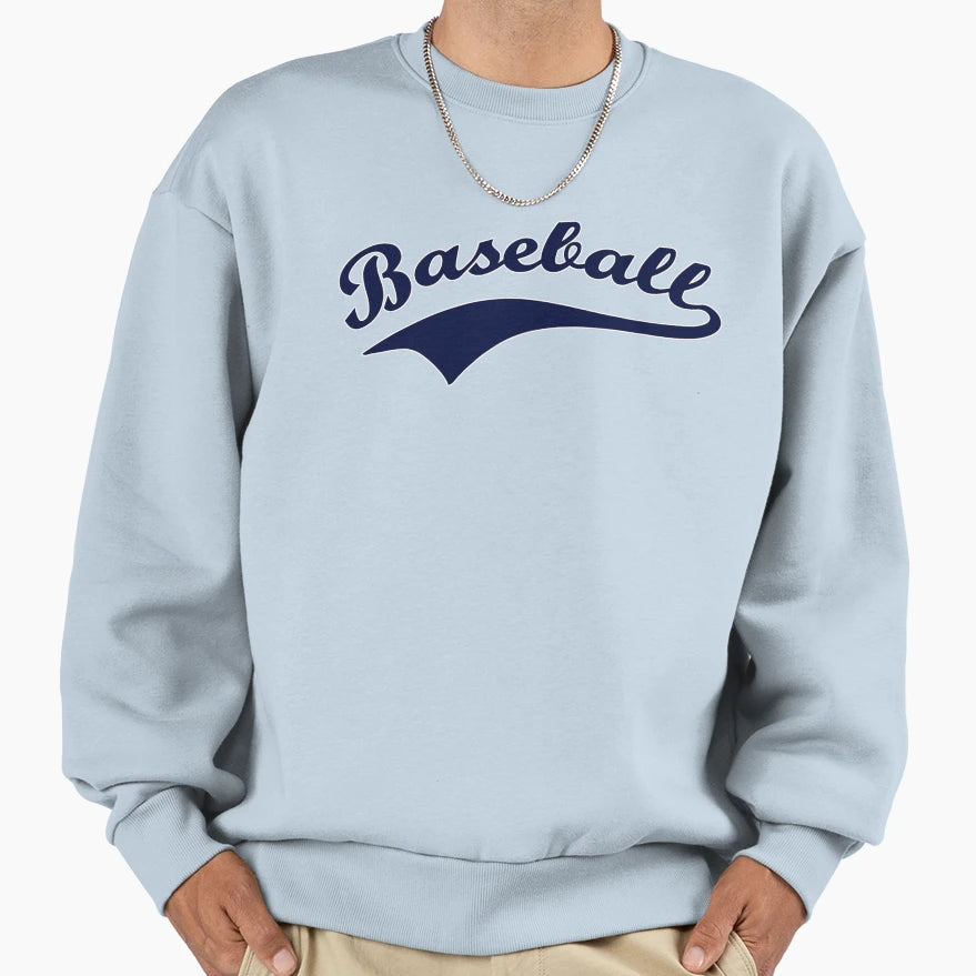 Baseball Sweatshirt - Graphic Print Men Women - T-Shirt, Sweatshirt, Hoodie