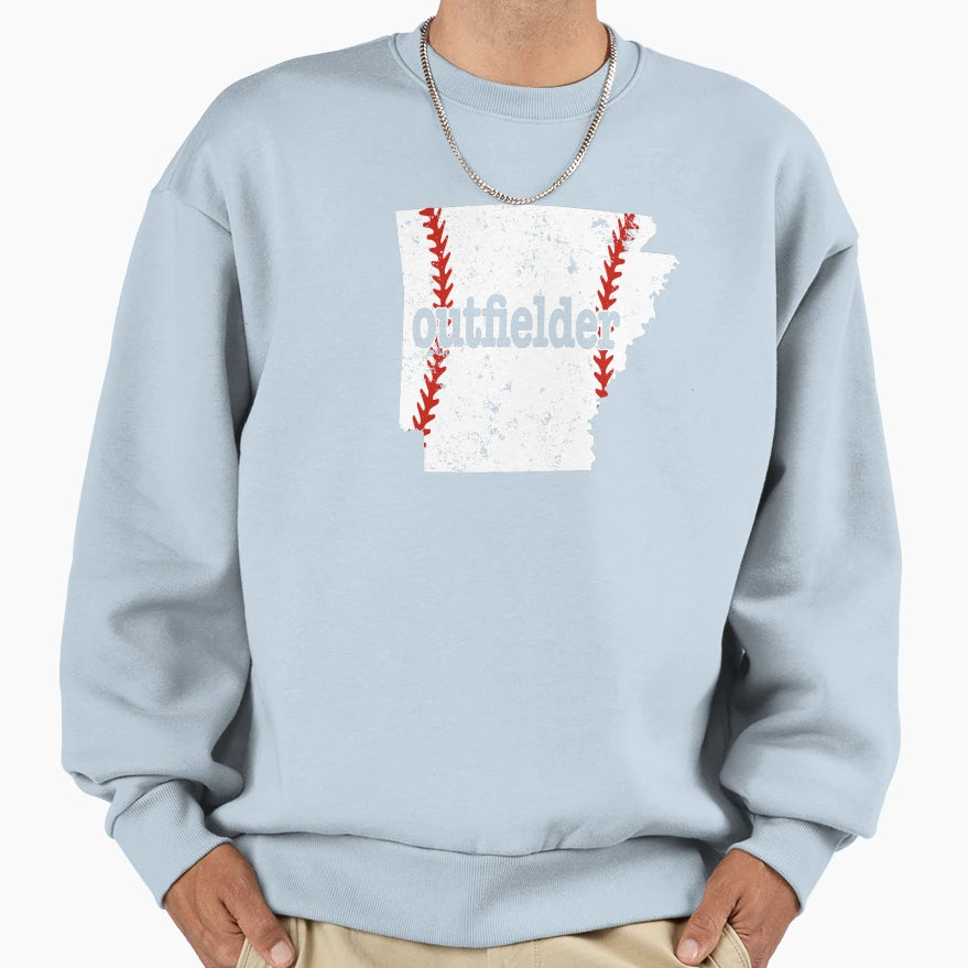 Arkansas Outfeild Softball T-Shirt - Fun Novelty Design for Adults - T-Shirt, Sweatshirt, Hoodie