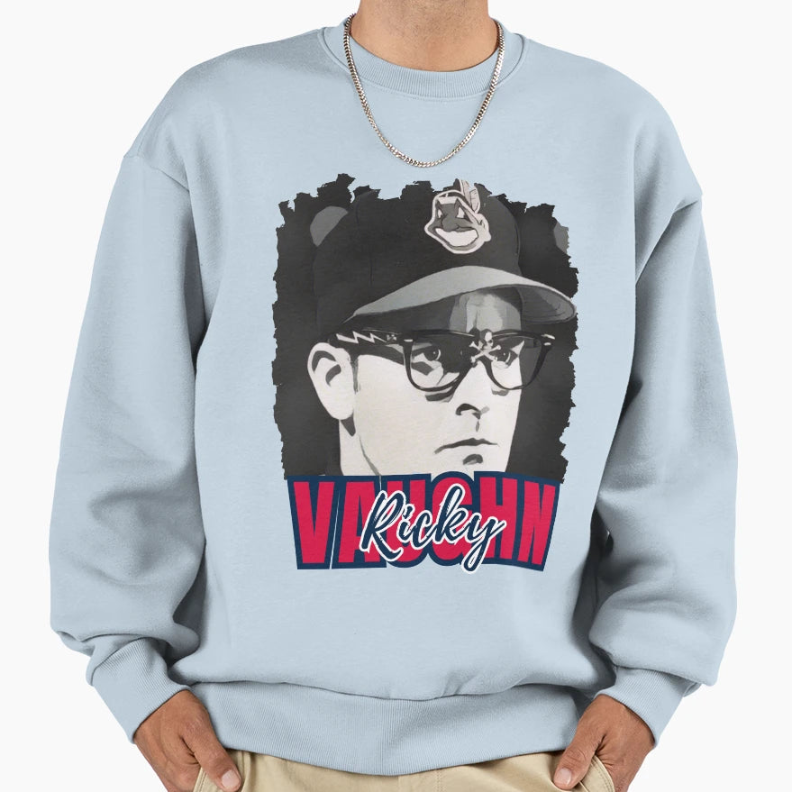 Ricky Vaughn Sweatshirt - Minimalist Print Men Women - T-Shirt, Sweatshirt, Hoodie