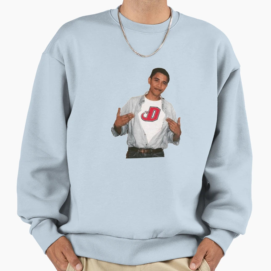 Dickinson Obama Sweatshirt - Unique Graphic Unisex - T-Shirt, Sweatshirt, Hoodie