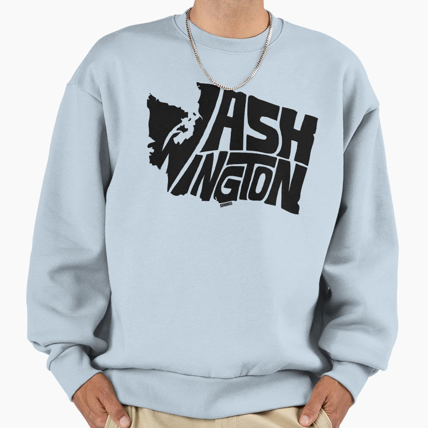 Washington Sweatshirt - Minimalist Print for Adults - T-Shirt, Sweatshirt, Hoodie