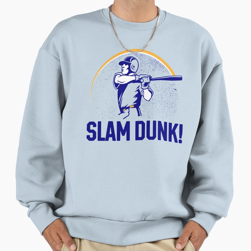 Slam Dunk Sweatshirt - Novelty Apparel for Adults - T-Shirt, Sweatshirt, Hoodie