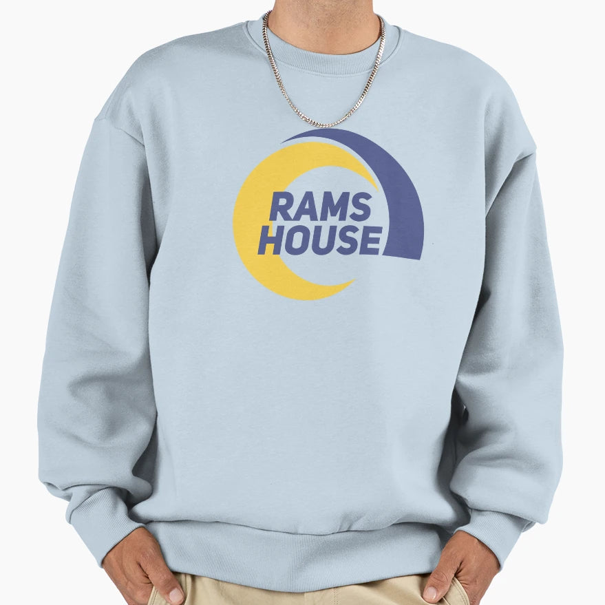 Rams House Sweatshirt - Novelty Apparel Men Women - T-Shirt, Sweatshirt, Hoodie