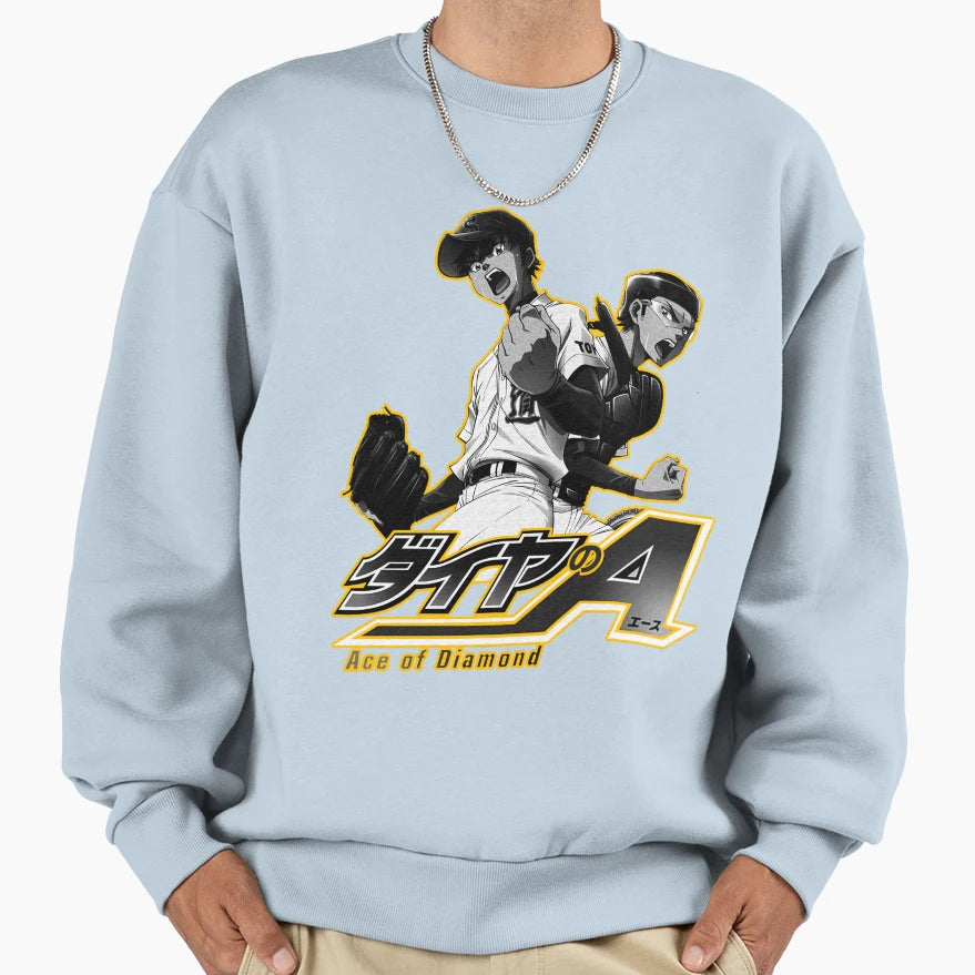Ace Diamond Sweatshirt - Aesthetic Graphic for Adults - T-Shirt, Sweatshirt, Hoodie