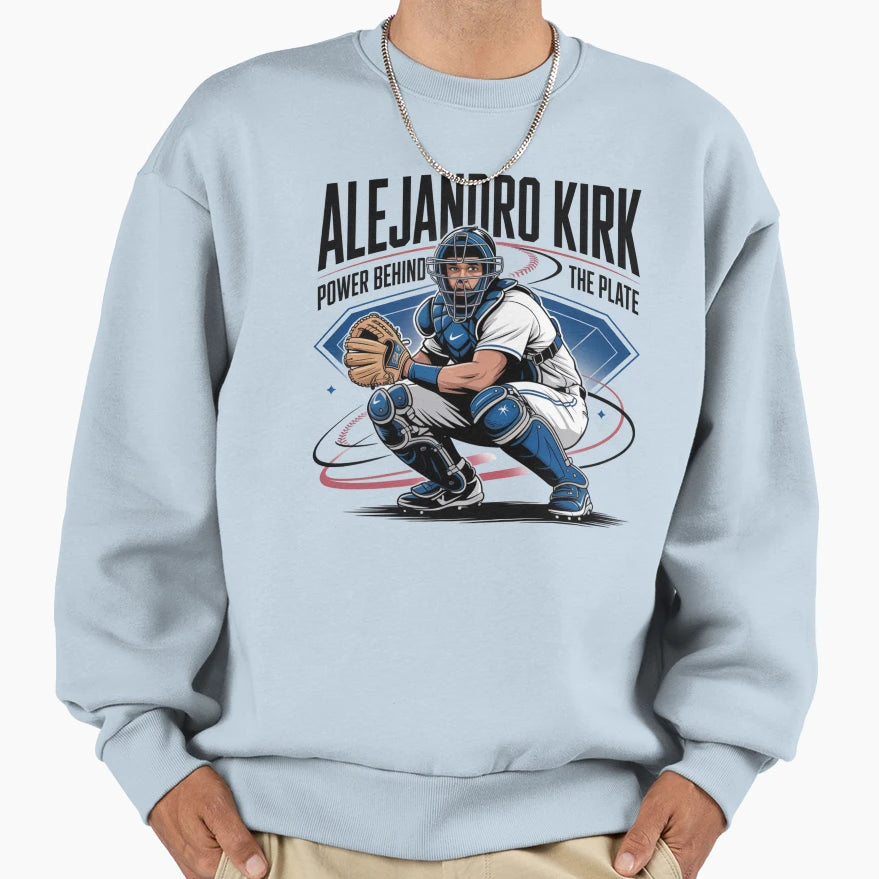 Mlb Player Alejandro Kirk Fan Series Sweatshirt - Novelty Apparel Unisex - T-Shirt, Sweatshirt, Hoodie
