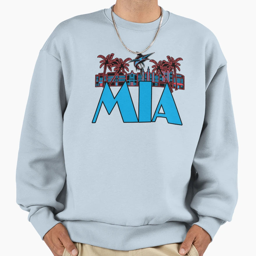 South Beach Miami Sweatshirt - Fun Novelty Design Men Women - T-Shirt, Sweatshirt, Hoodie