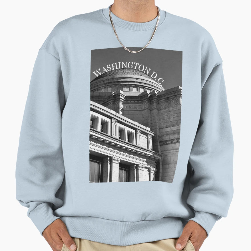 Washington D C Sweatshirt - Trendy Graphic Men Women - T-Shirt, Sweatshirt, Hoodie