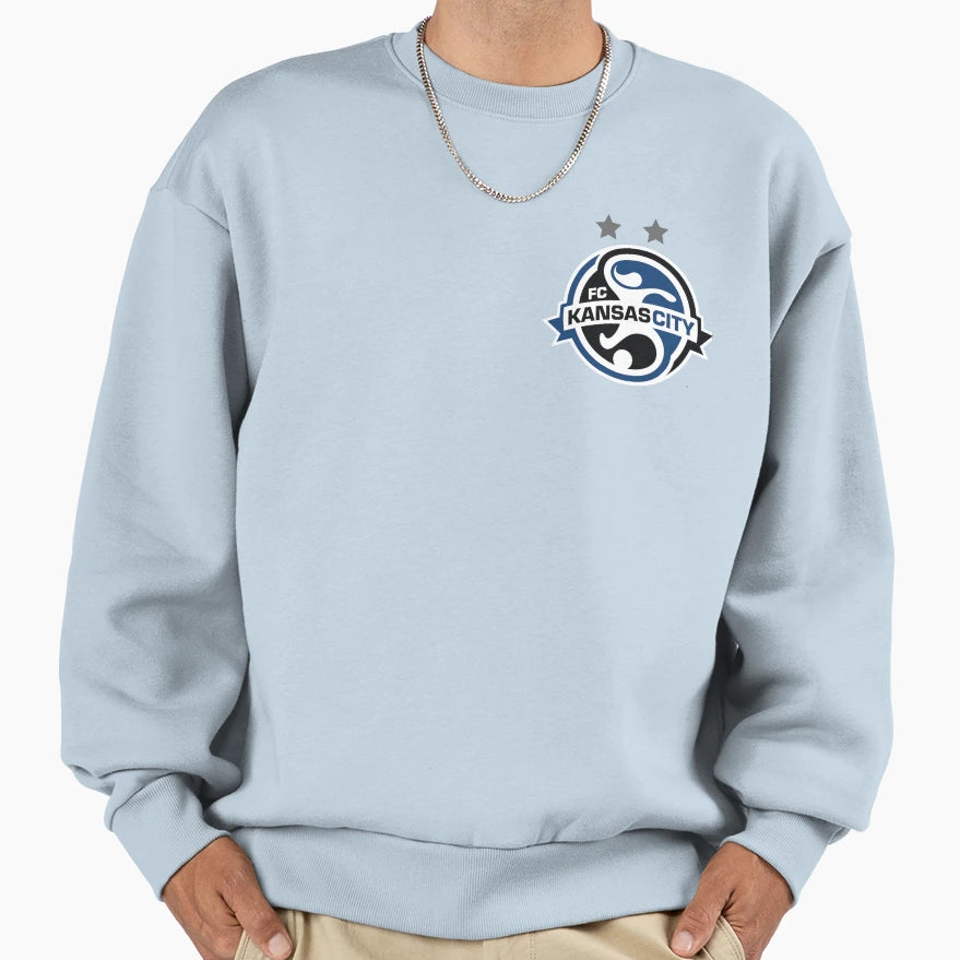 Fc Kansas City Sweatshirt - Graphic Print for Adults - T-Shirt, Sweatshirt, Hoodie