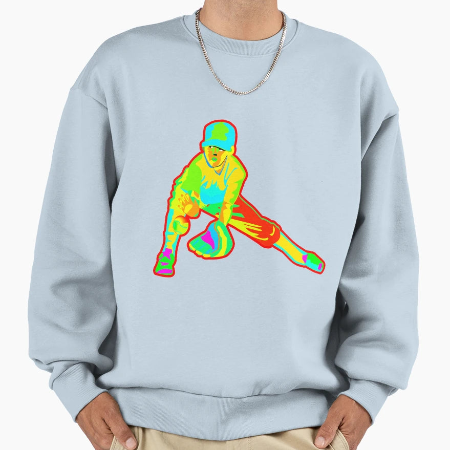 Baseball Sweatshirt - Streetwear Style Men Women - T-Shirt, Sweatshirt, Hoodie