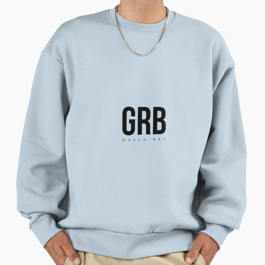 Grb Green Bay Airport Code Sweatshirt - Novelty Apparel Unisex - T-Shirt, Sweatshirt, Hoodie