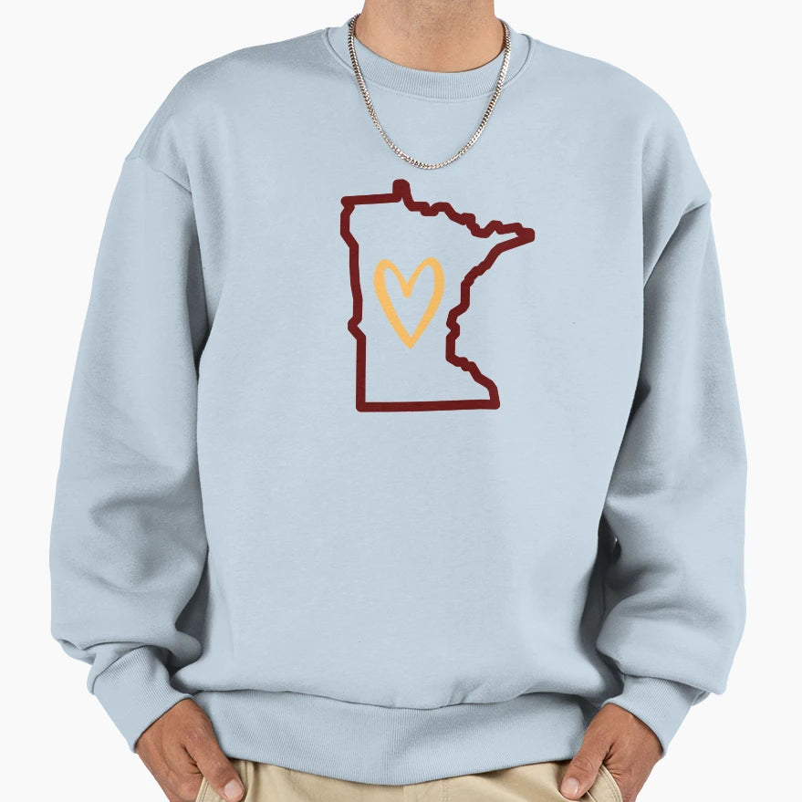 Minnesota Sweatshirt - Trendy Graphic Men Women - T-Shirt, Sweatshirt, Hoodie
