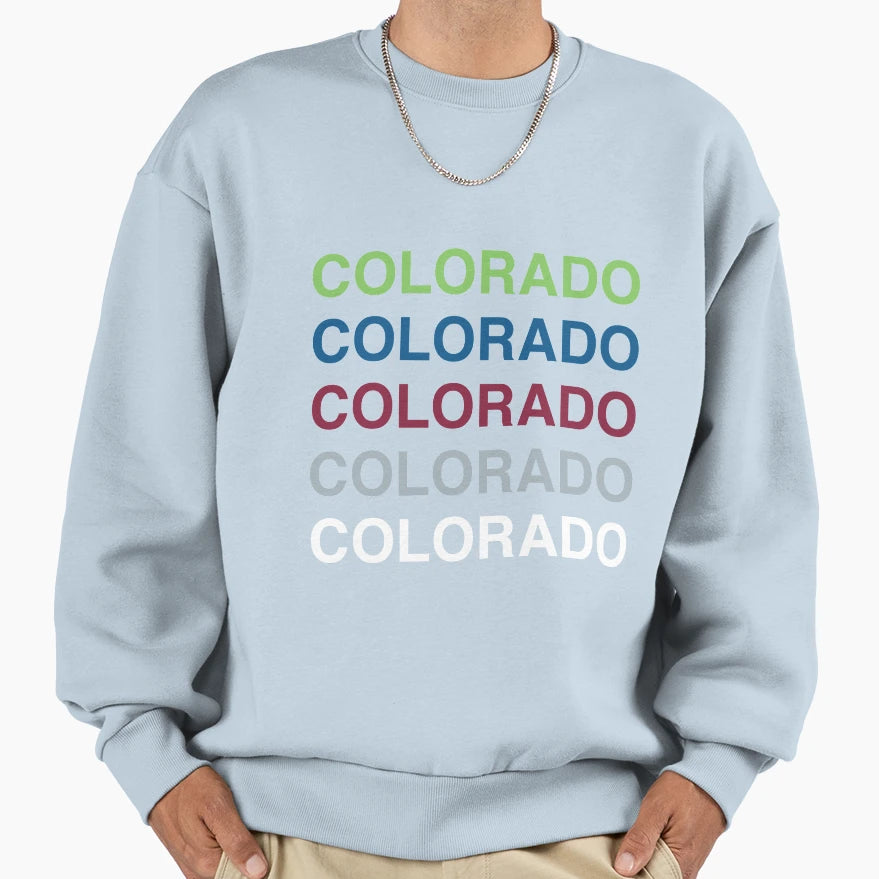 Colorado Sweatshirt - Streetwear Style Unisex - T-Shirt, Sweatshirt, Hoodie