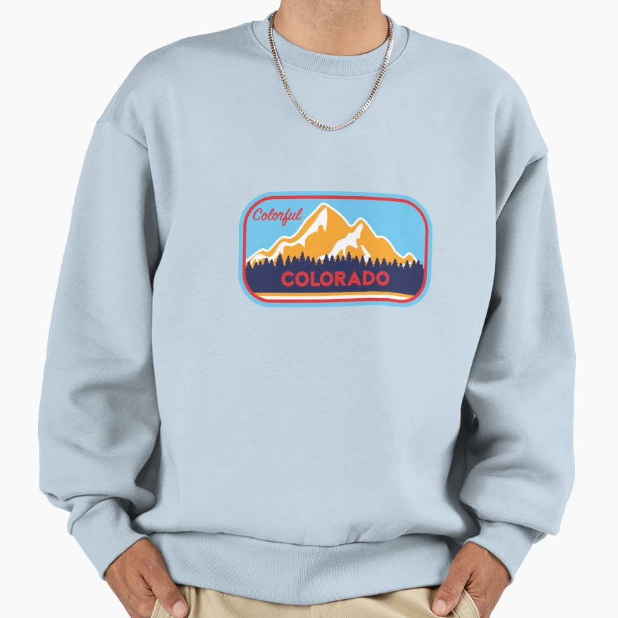 Colorado Sweatshirt - Aesthetic Graphic for Adults - T-Shirt, Sweatshirt, Hoodie