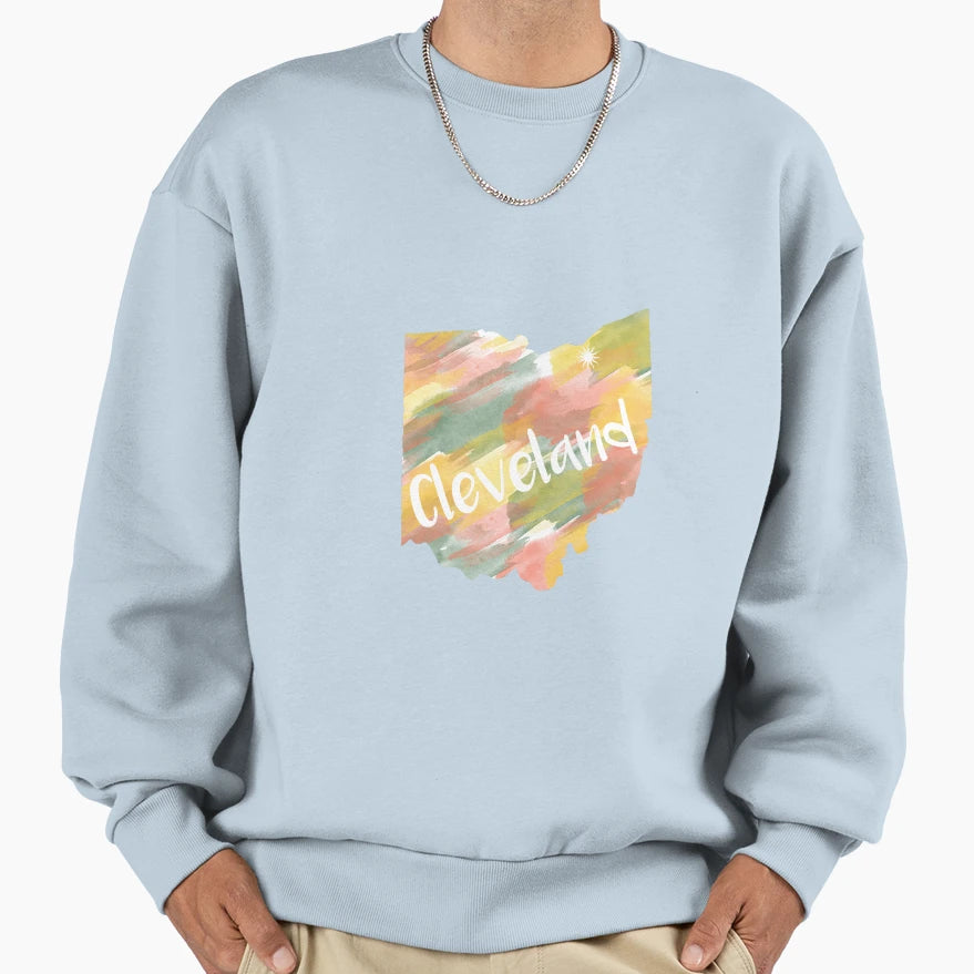 Cleveland Ohio Sweatshirt - Fun Novelty Design Unisex - T-Shirt, Sweatshirt, Hoodie