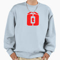 Red Logo Sweatshirt - Unique Graphic Men Women - T-Shirt, Sweatshirt, Hoodie