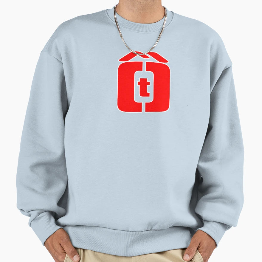 Red Logo Sweatshirt - Unique Graphic Men Women - T-Shirt, Sweatshirt, Hoodie