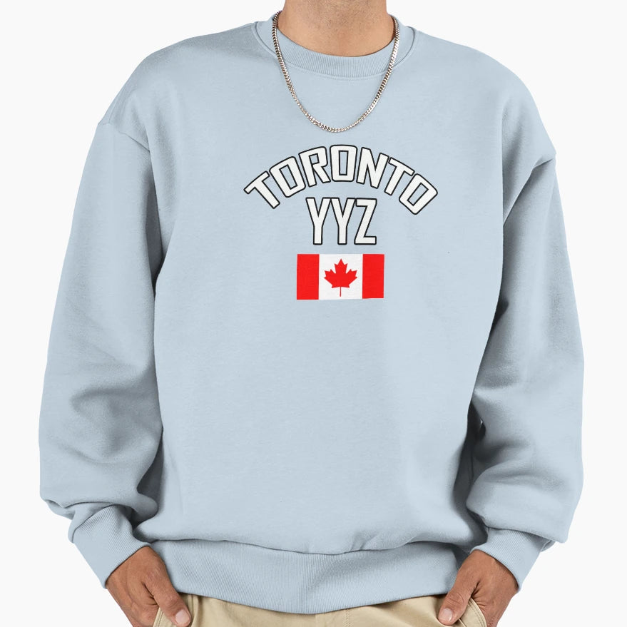 Toronto Yyz Representing Sweatshirt - Aesthetic Graphic Unisex - T-Shirt, Sweatshirt, Hoodie