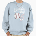 5 Years Old Baseball Themed 5Th Sweatshirt - Fun Novelty Design Unisex - T-Shirt, Sweatshirt, Hoodie