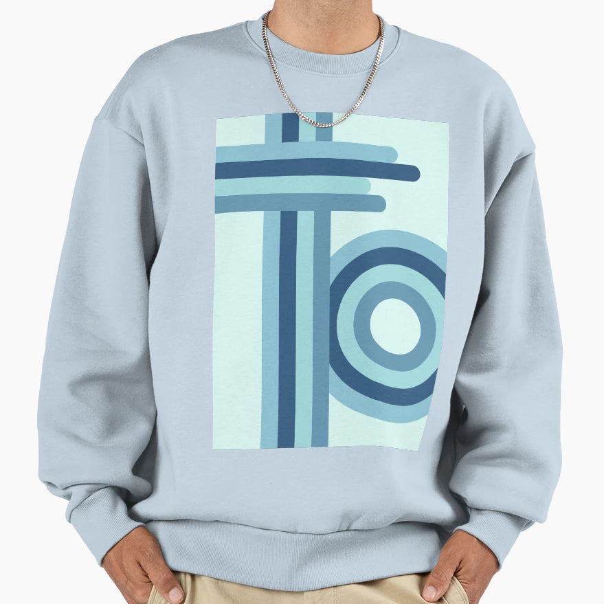 Abstract Art 6 Sweatshirt - Unique Graphic for Adults - T-Shirt, Sweatshirt, Hoodie