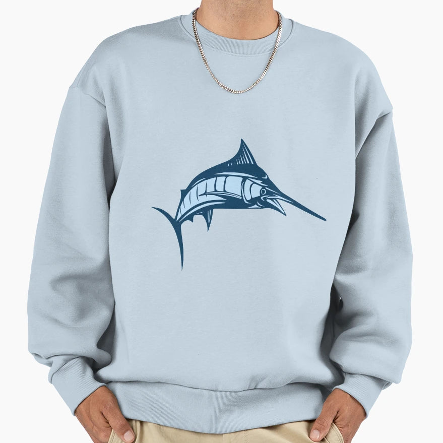 Swordfish Sweatshirt - Casual Everyday Wear Men Women - T-Shirt, Sweatshirt, Hoodie
