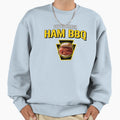 Pittsburgh Ham Bbq Wordmark Sweatshirt - Novelty Apparel Unisex - T-Shirt, Sweatshirt, Hoodie