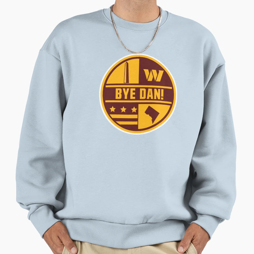 Bye Dan Sweatshirt - Minimalist Print for Adults - T-Shirt, Sweatshirt, Hoodie