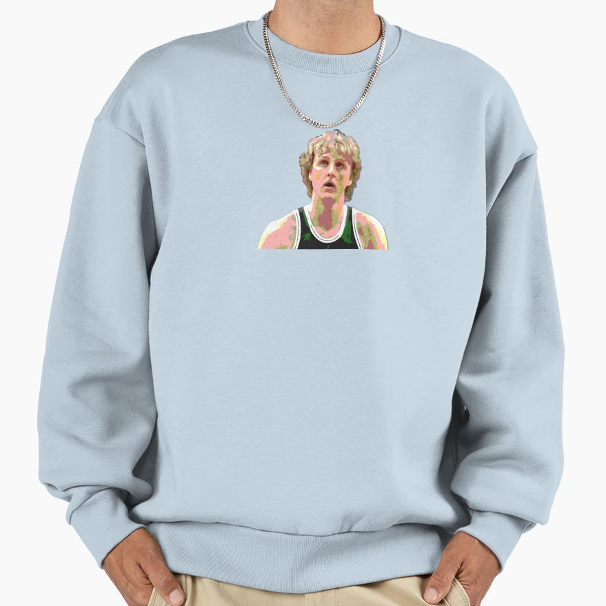 Larry Bird Celtics Legend Sweatshirt - Custom Art Print for Adults - T-Shirt, Sweatshirt, Hoodie