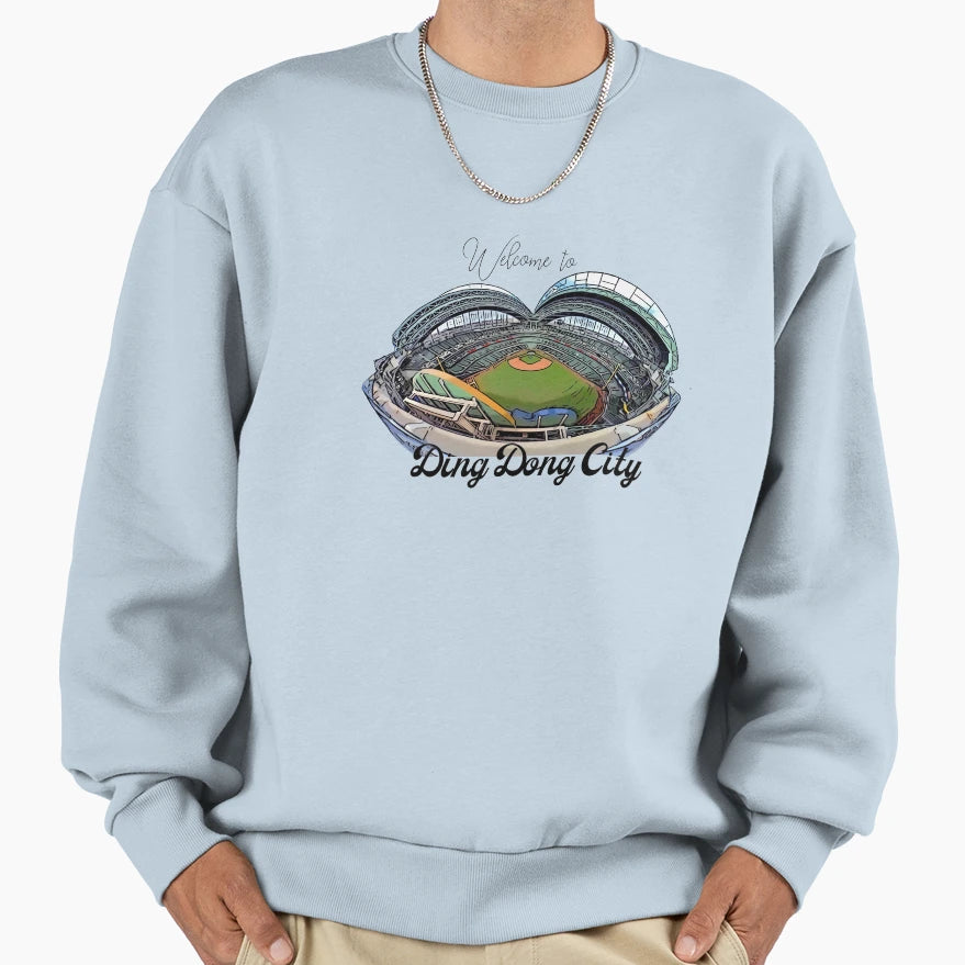 Ding Dong City Sweatshirt - Custom Art Print for Adults - T-Shirt, Sweatshirt, Hoodie