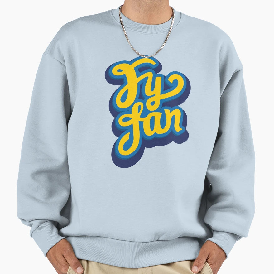 Fy Fan Heja Sverige Sweatshirt - Unique Graphic Unisex - T-Shirt, Sweatshirt, Hoodie