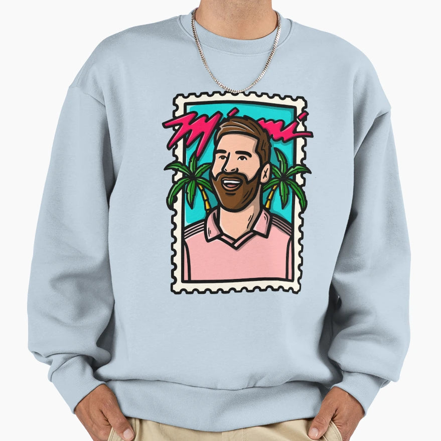 Leo Miami Sweatshirt - Fun Novelty Design Unisex - T-Shirt, Sweatshirt, Hoodie