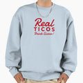 Real Ticos Sweatshirt - Minimalist Print for Adults - T-Shirt, Sweatshirt, Hoodie